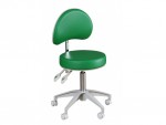 Murray HADV-GN-S Advance Round Stool with Backrest